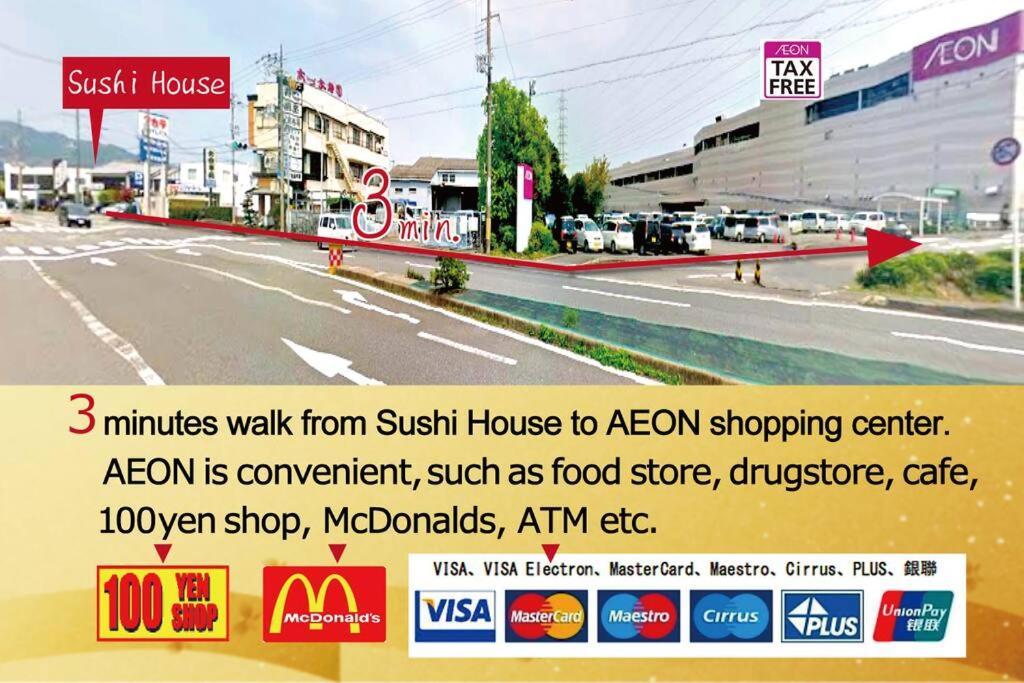 Sushi House Daire Shingū Dış mekan fotoğraf